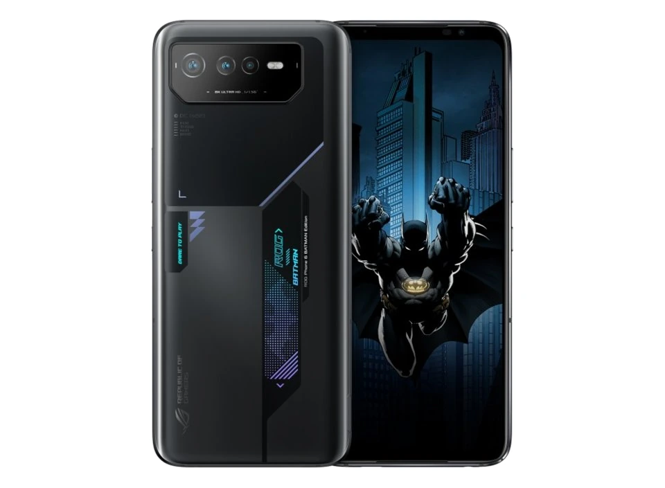 Asus ROG Phone 6 Batman Edition — Perspectiva de Estudio