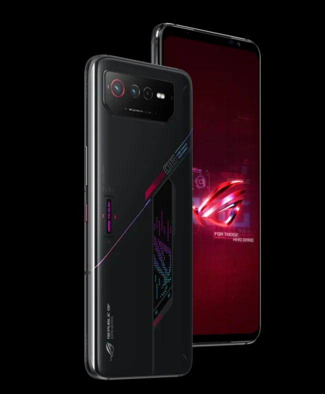Asus Rog Phone 6 — Perfil Lateral y Chasis