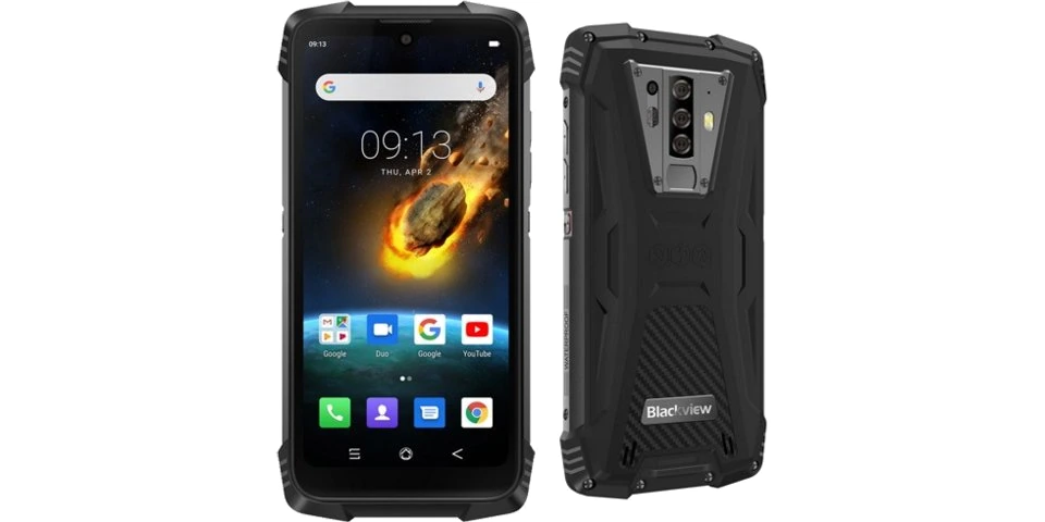 Blackview BV6900 — Vista Trasera Oficial