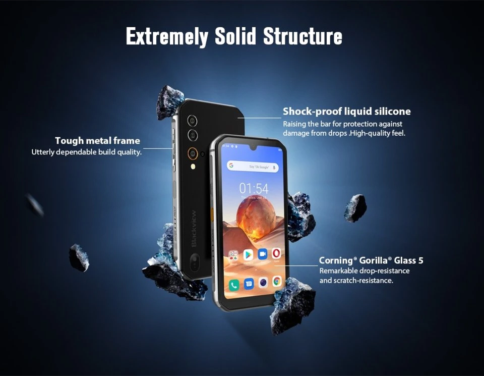 Blackview BV9900E — Perspectiva de Estudio
