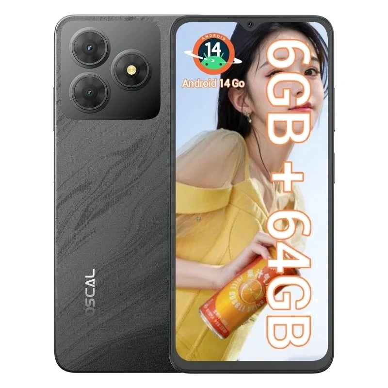 Blackview Oscal FLAT 2C — Vista Trasera Oficial