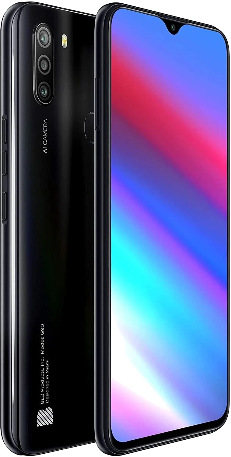 BLU G90 — Vista Trasera Oficial