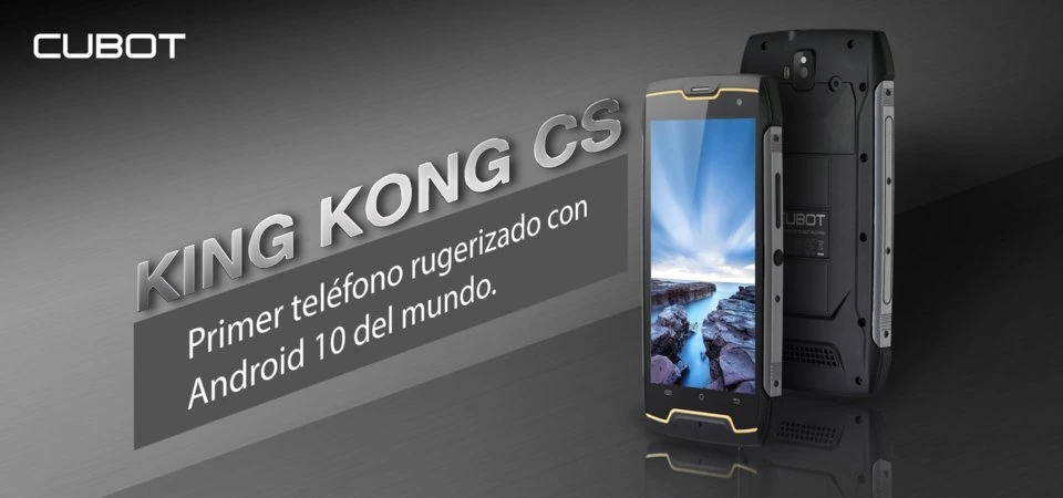 Cubot KingKong CS — Vista Trasera Oficial