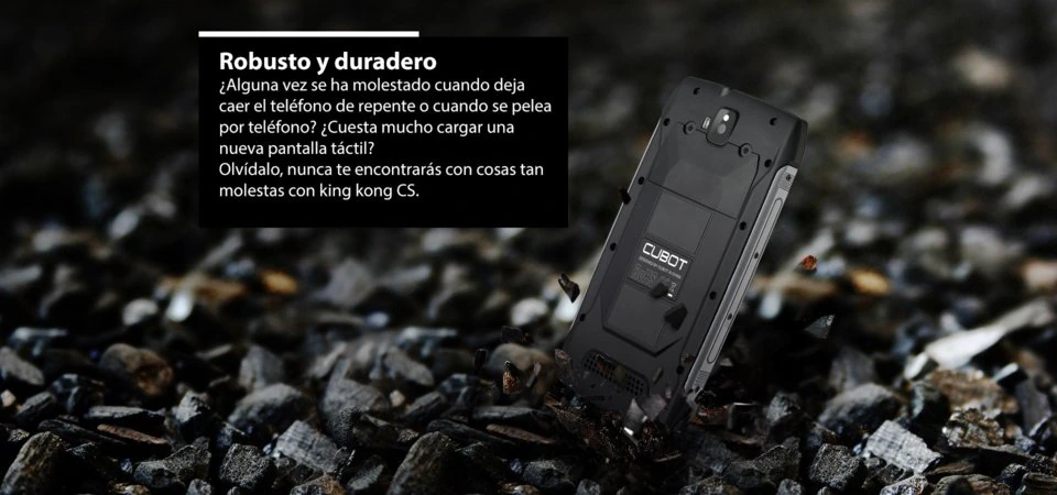 Cubot KingKong CS — Perfil Lateral y Chasis
