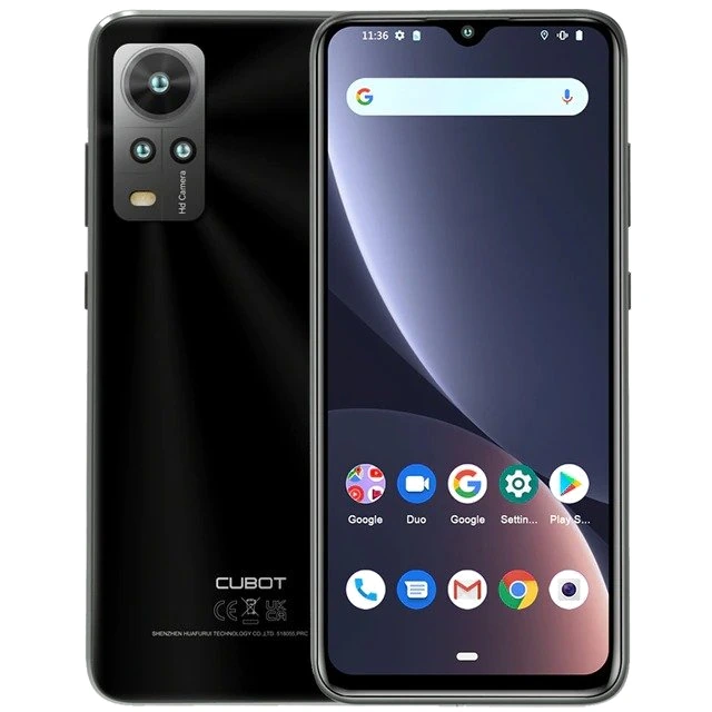 Cubot Note 30 — Vista Trasera Oficial