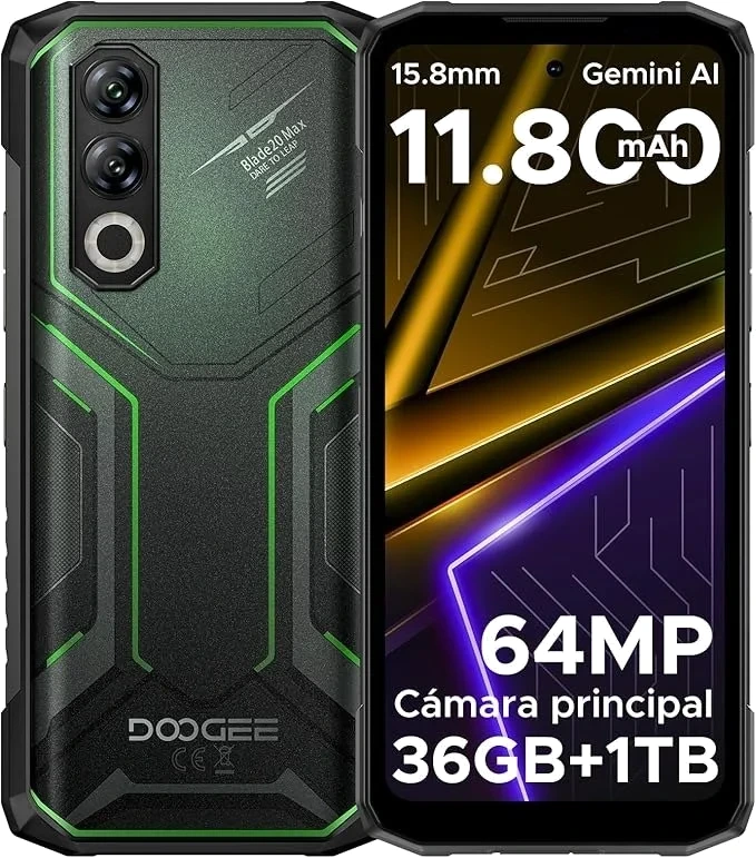 Doogee Blade 20 Max — Perspectiva de Estudio