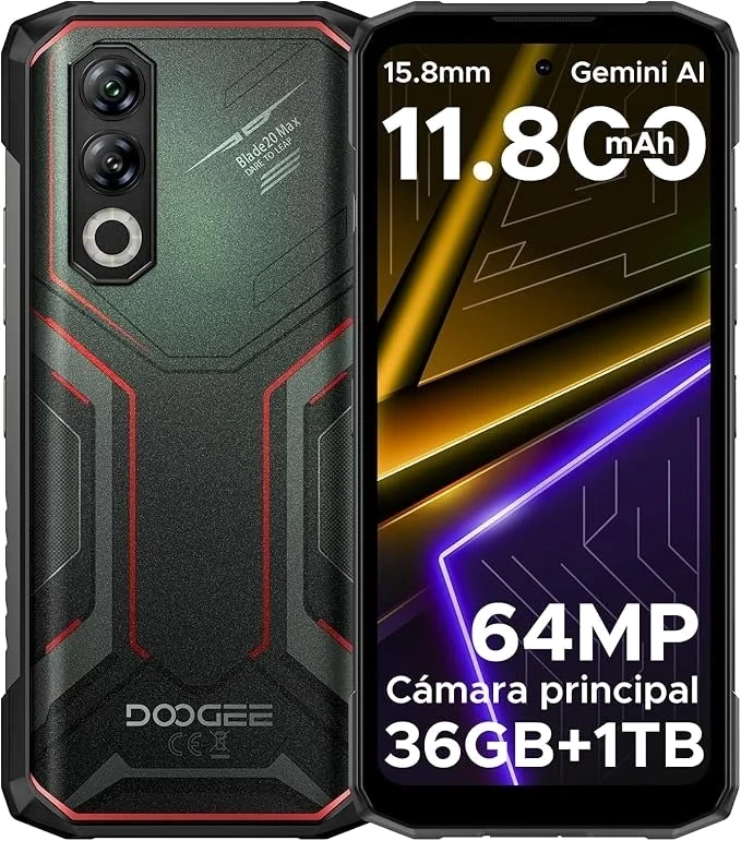 Doogee Blade 20 Max — Perfil Lateral y Chasis