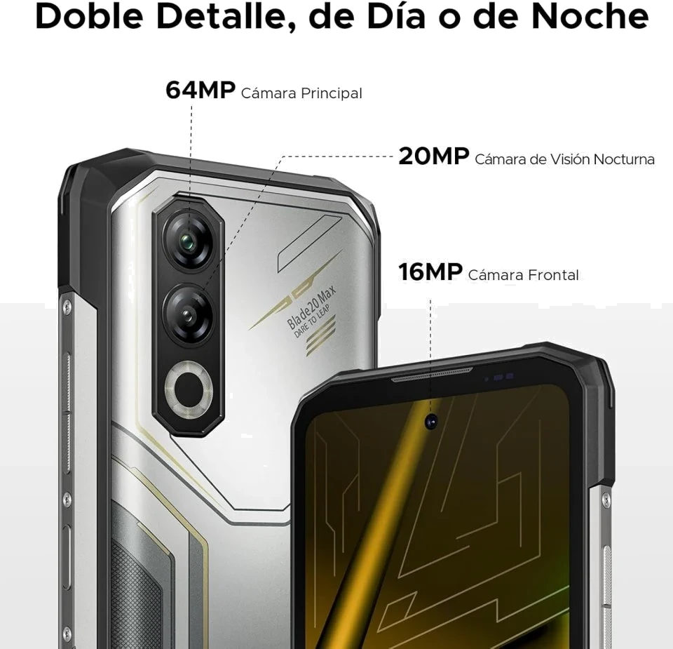 Doogee Blade 20 Max — Detalle del Módulo de Cámaras