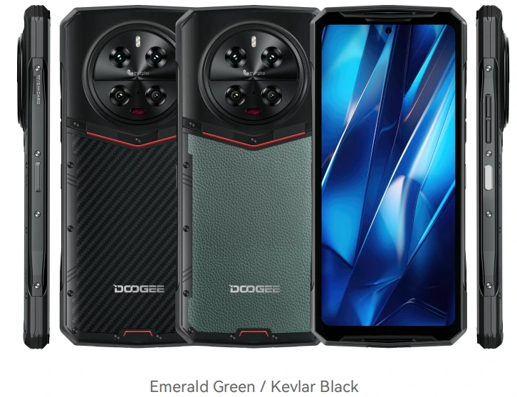 Doogee DK10 — Vista Trasera Oficial