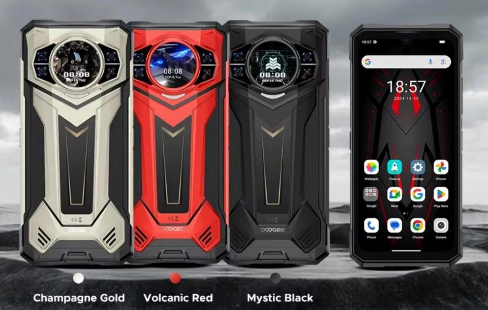 Doogee S200 Plus — Perfil Lateral y Chasis