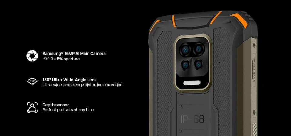 Doogee S59 — Vista Trasera Oficial