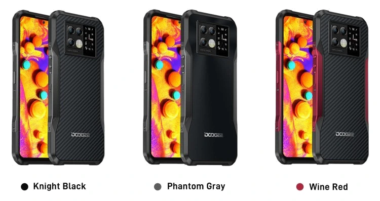 Doogee V20 — Vista Trasera Oficial