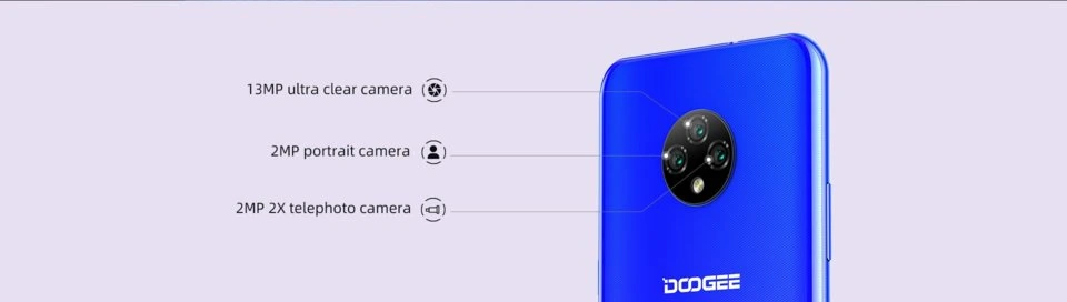 Doogee X95 — Detalle del Módulo de Cámaras