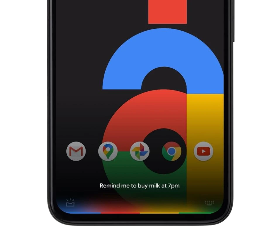 Google Pixel 4a — Perspectiva de Estudio