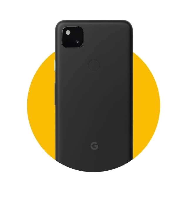 Google Pixel 4a — Perfil Lateral y Chasis