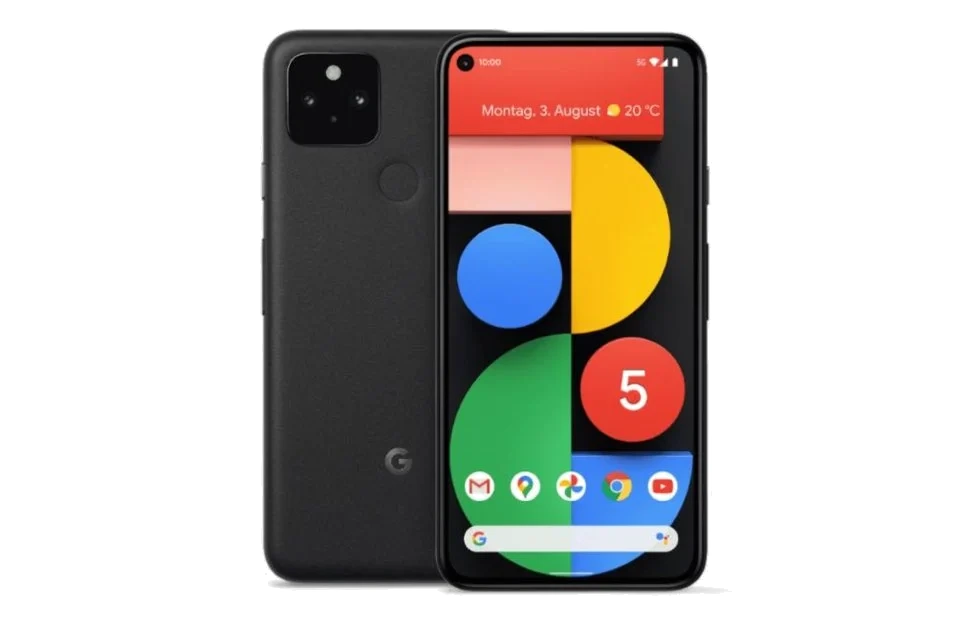 Google Pixel 5 — Perspectiva de Estudio