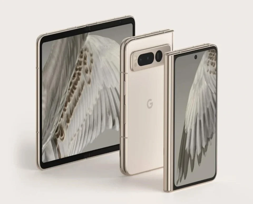 Google Pixel Fold — Vista Trasera Oficial