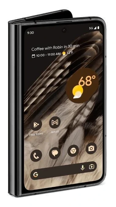 Google Pixel Fold — Perspectiva de Estudio