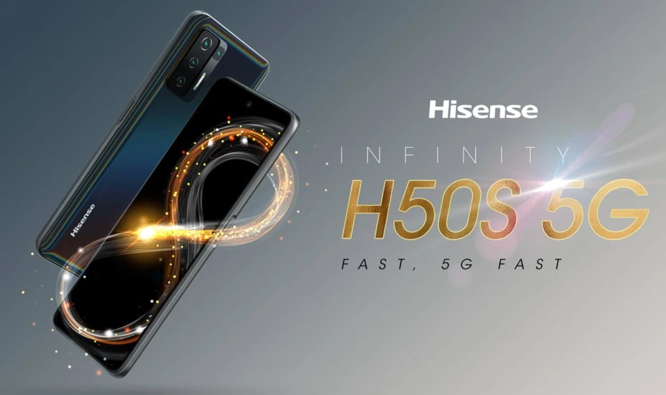 HiSense Infinity H50S 5G — Acabado Oficial