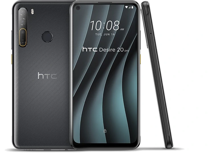 HTC Desire 20 Pro — Perspectiva de Estudio