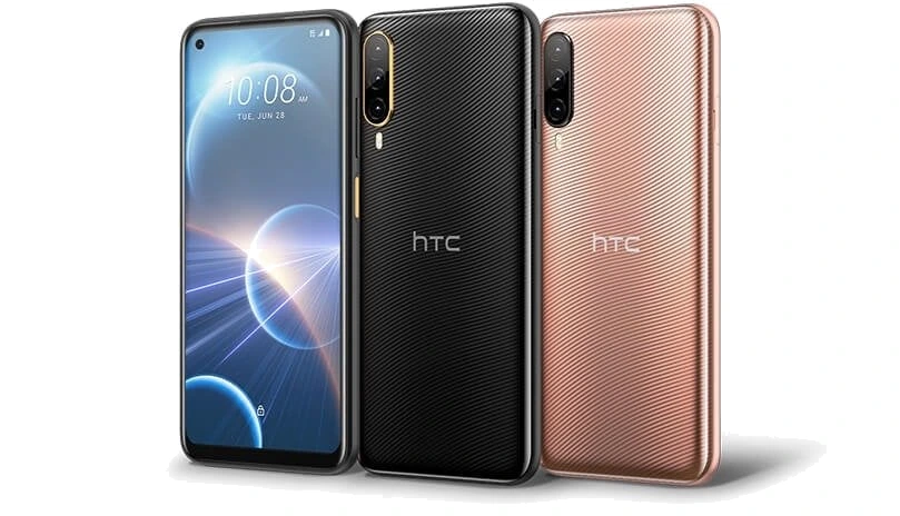 HTC Desire 22 Pro — Vista Trasera Oficial