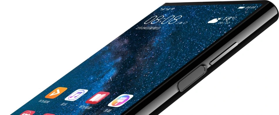 Huawei Mate X — Perfil Lateral y Chasis