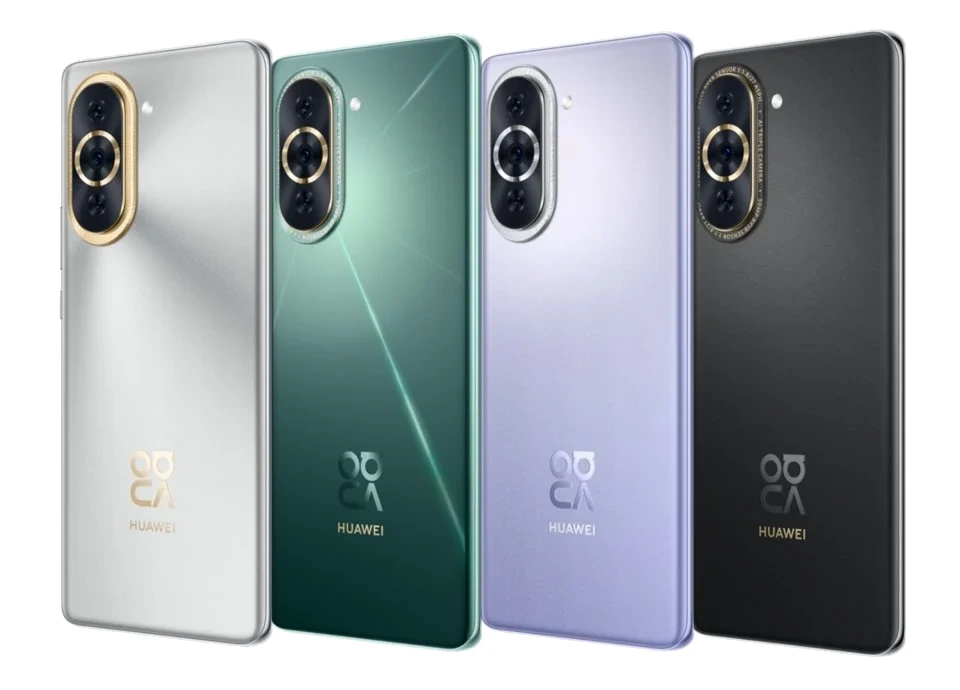 Huawei nova 10 Pro — Vista Trasera Oficial