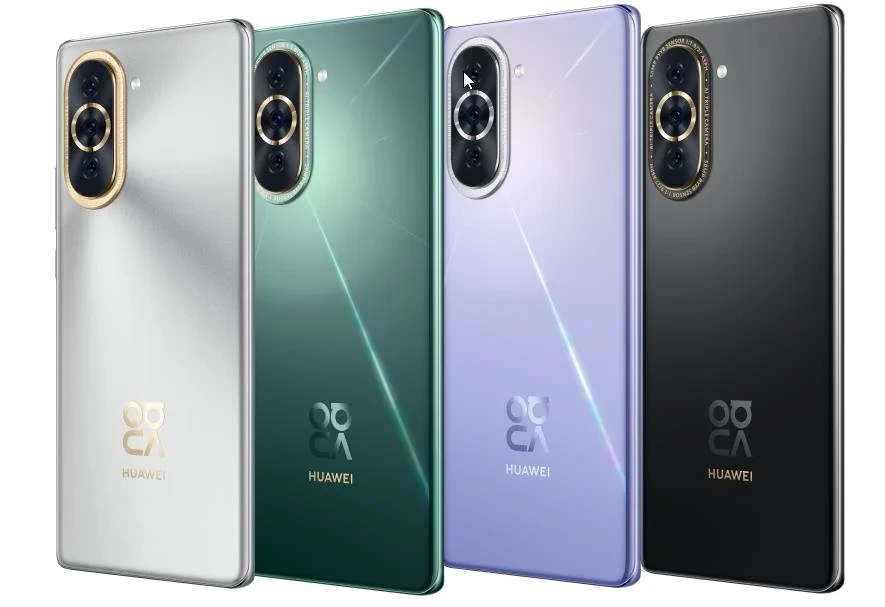 Huawei nova 10 — Vista Trasera Oficial