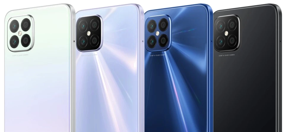 Huawei Nova 8 SE — Vista Trasera Oficial