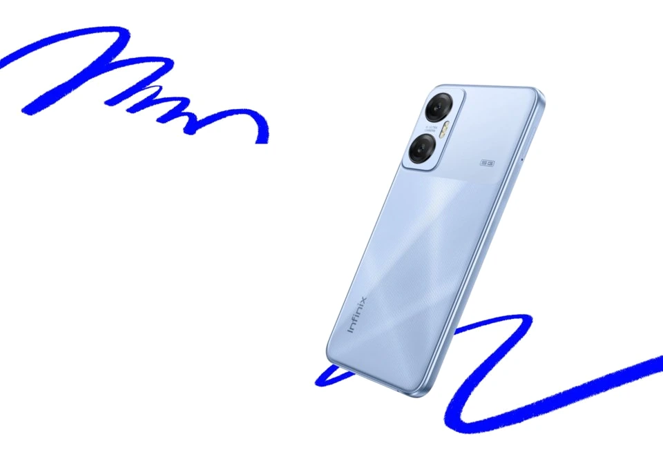 Infinix Hot 20 5G — Perfil Lateral y Chasis