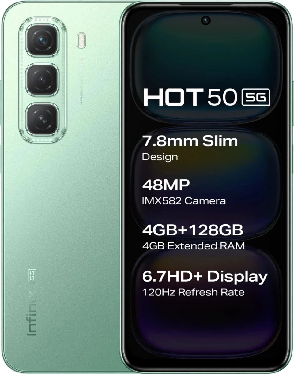 Infinix Hot 50 — Perfil Lateral y Chasis