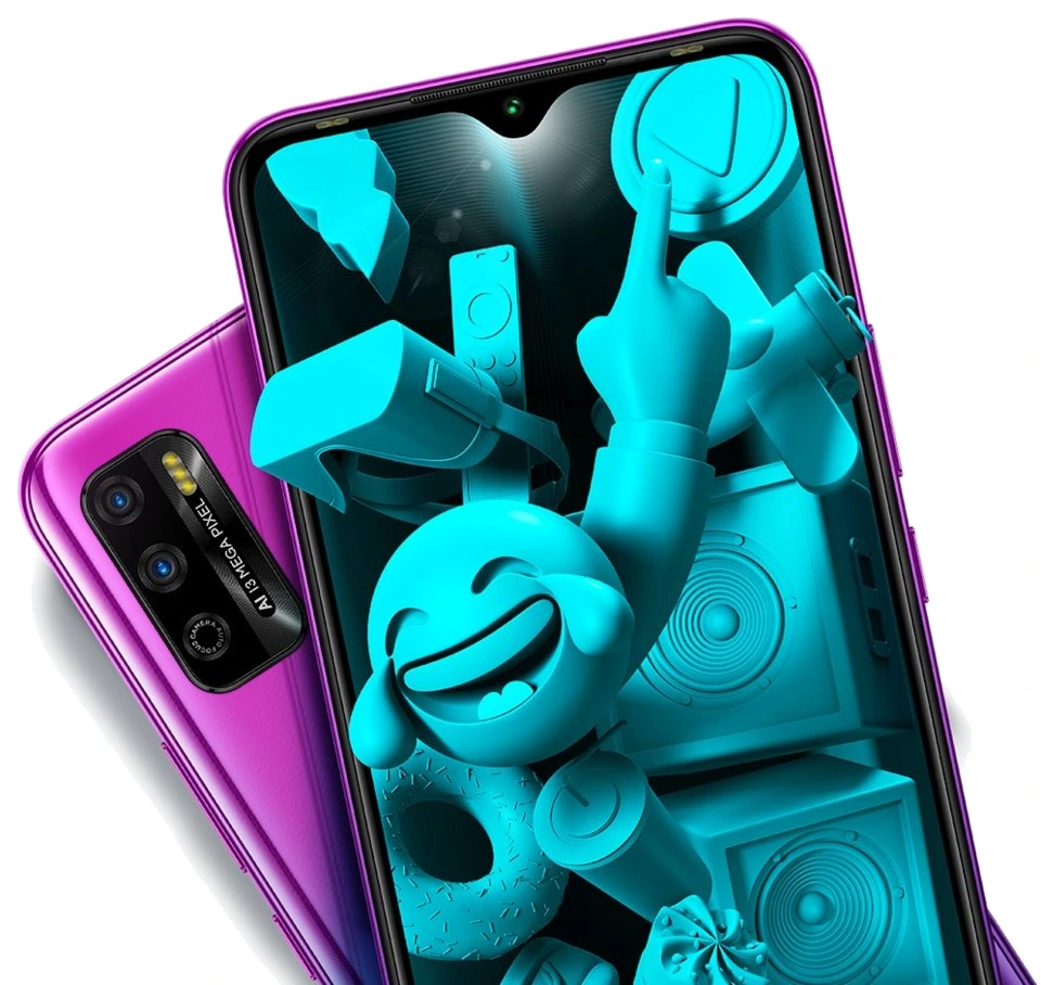 Infinix Hot 9 Play — Perspectiva de Estudio