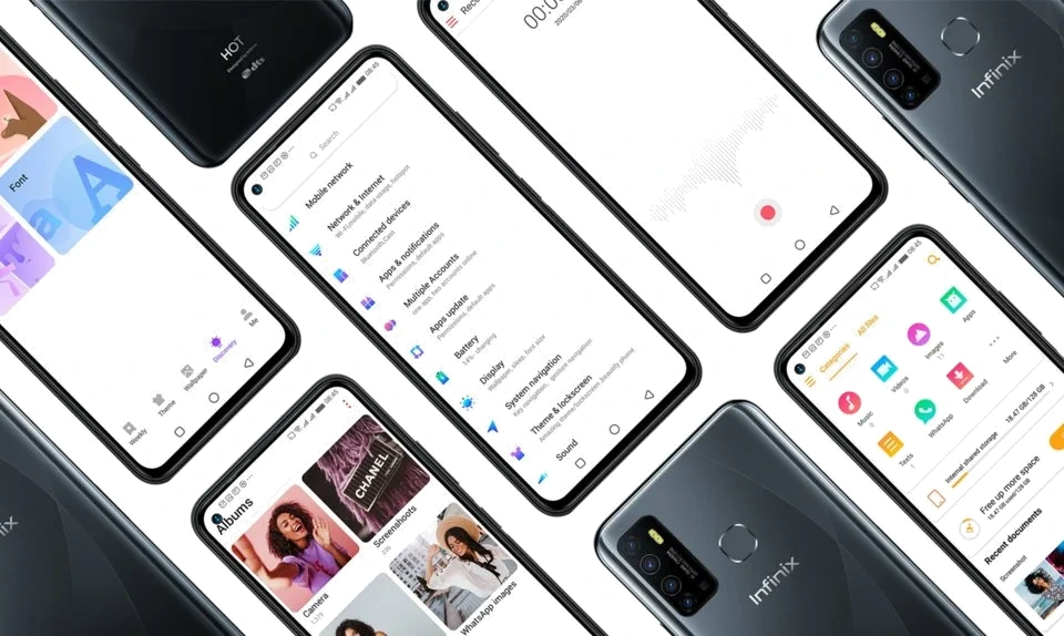 Infinix Hot 9 Pro — Perspectiva de Estudio