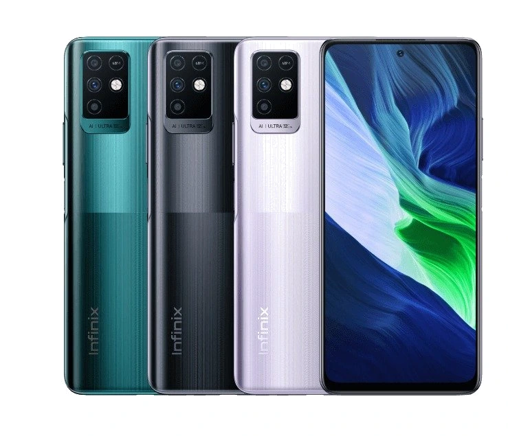 Infinix Note 10 — Vista Trasera Oficial