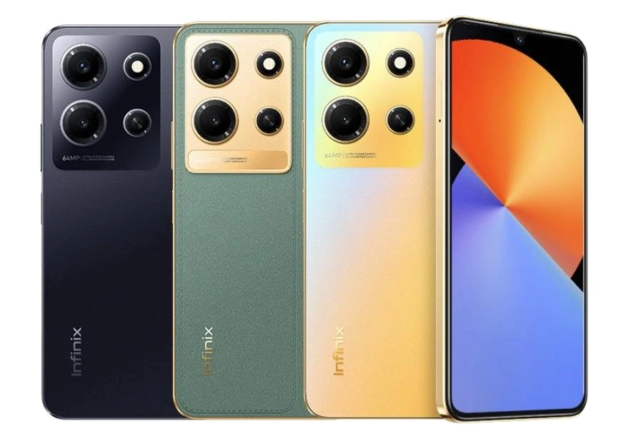 Infinix Note 30i — Vista Trasera Oficial