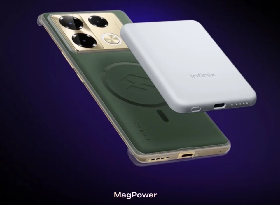 Infinix Note 40 Pro — Vista Trasera Oficial
