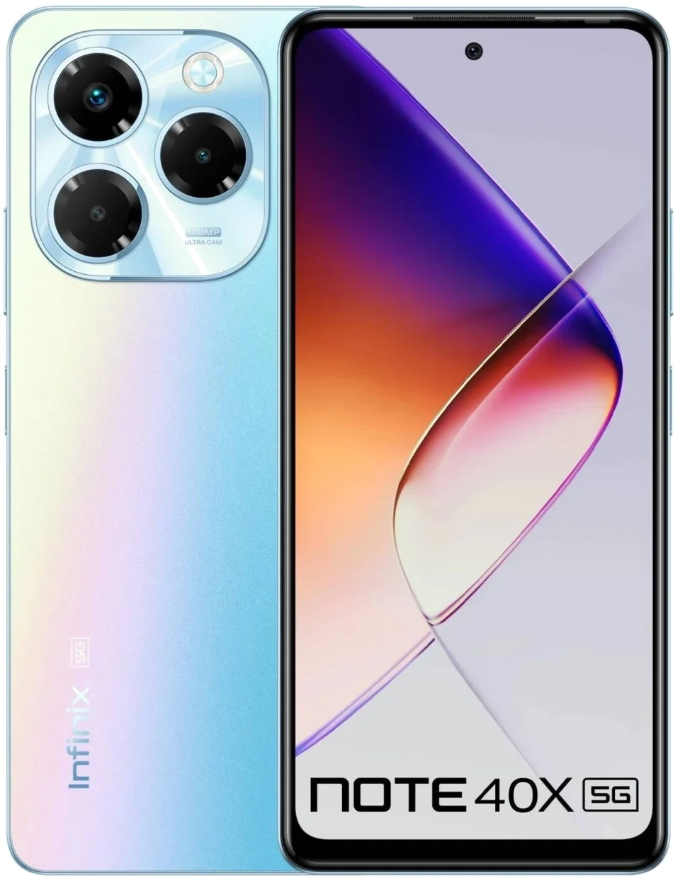 Infinix Note 40X 5G — Perfil Lateral y Chasis