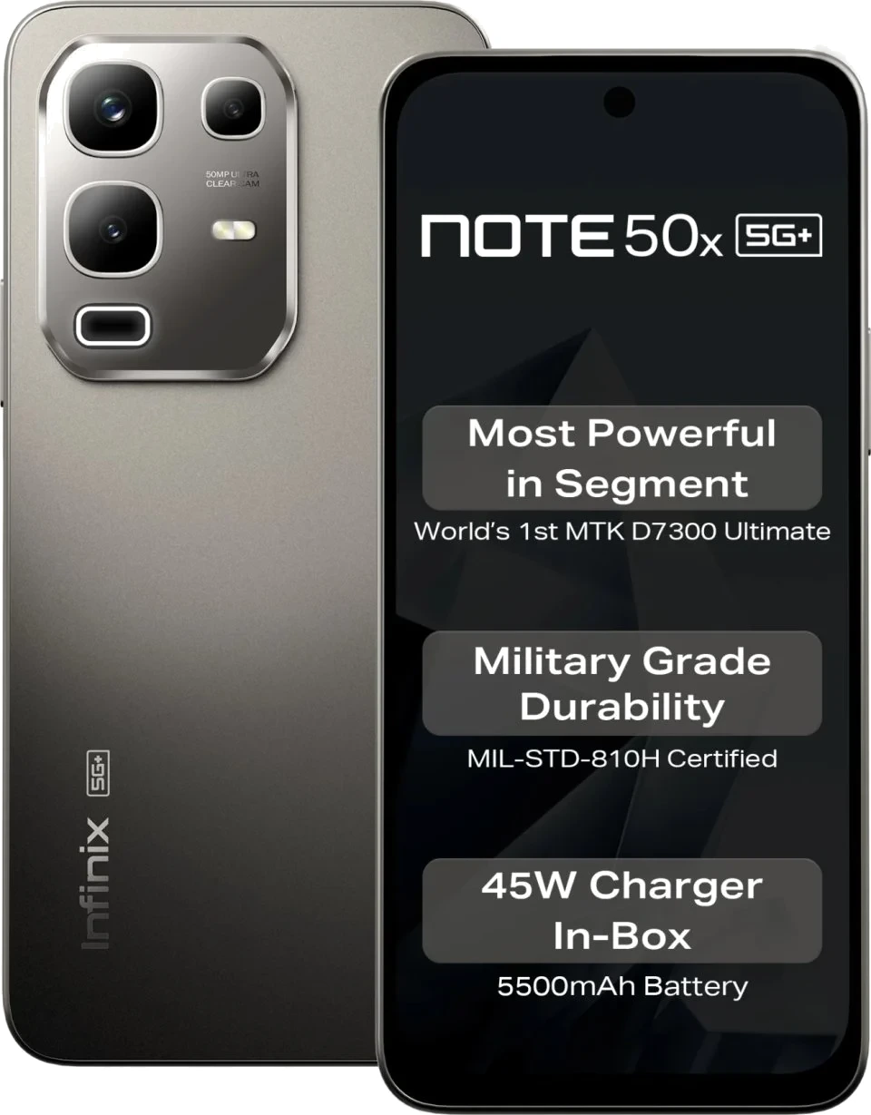 Infinix Note 50x 5G — Perspectiva de Estudio