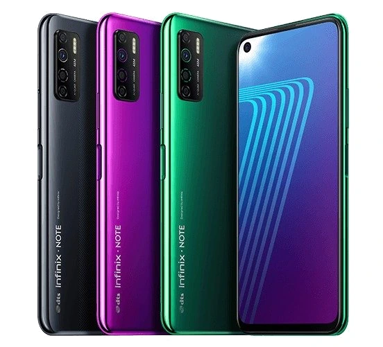 Infinix Note 7 Lite — Vista Trasera Oficial