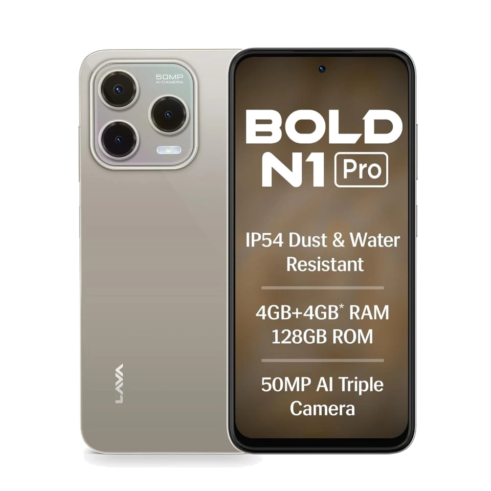 Lava Bold N1 Pro — Perspectiva de Estudio
