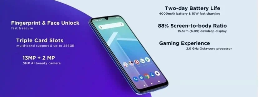 Lenovo A7 — Detalle del Módulo de Cámaras