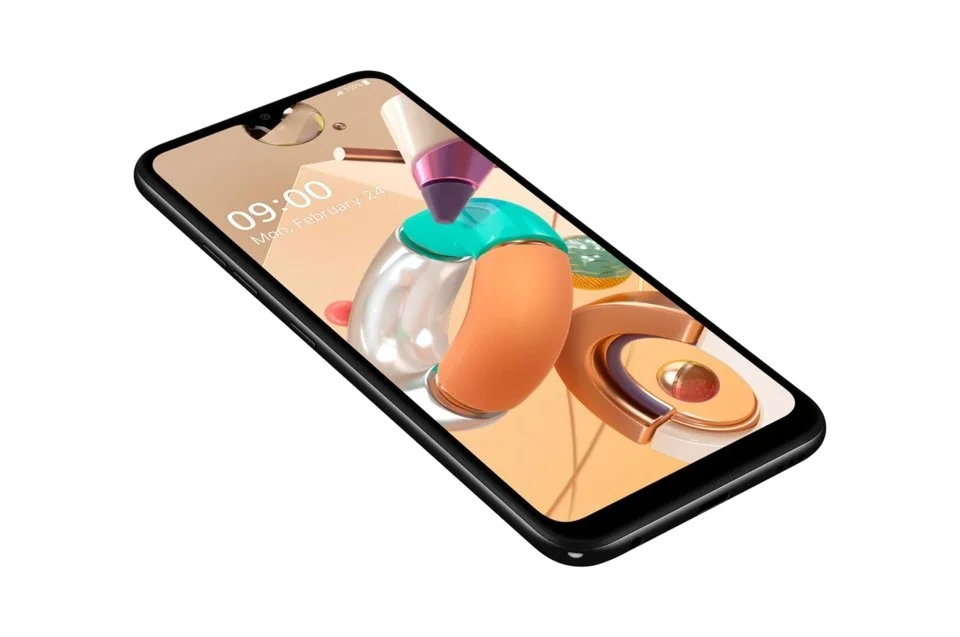 LG K41S — Vista Trasera Oficial