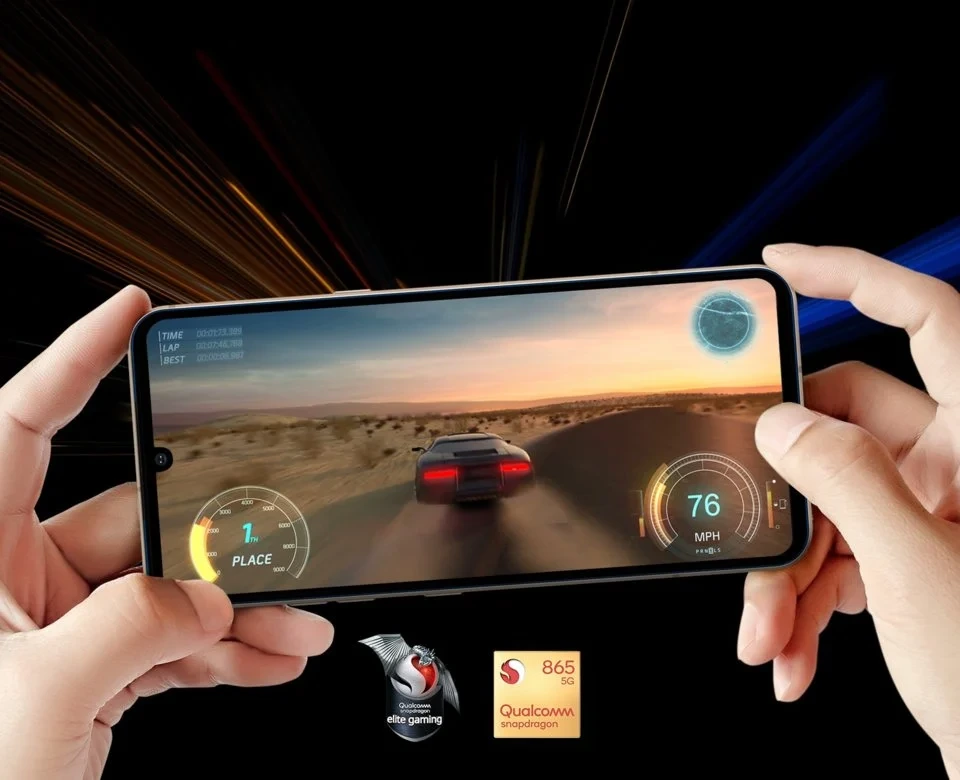 LG V60 ThinQ — Perfil Lateral y Chasis