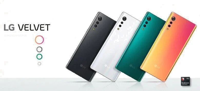 LG Velvet 5G — Acabado Oficial