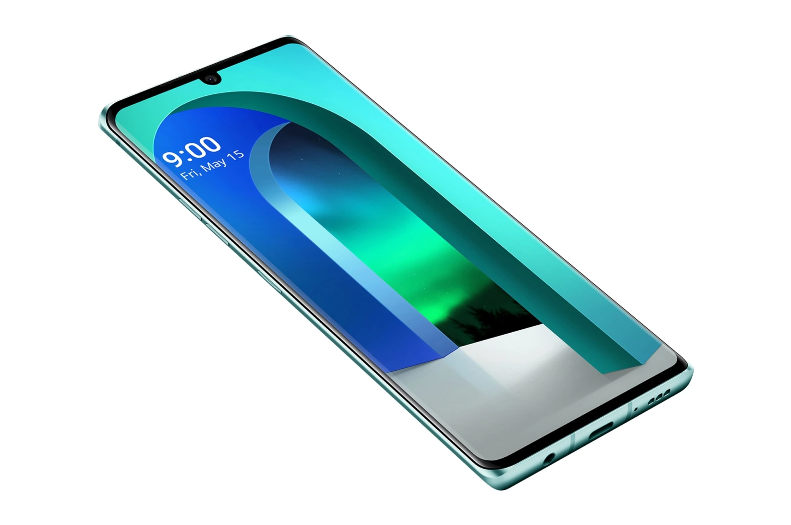 LG Velvet 5G — Vista en Perspectiva