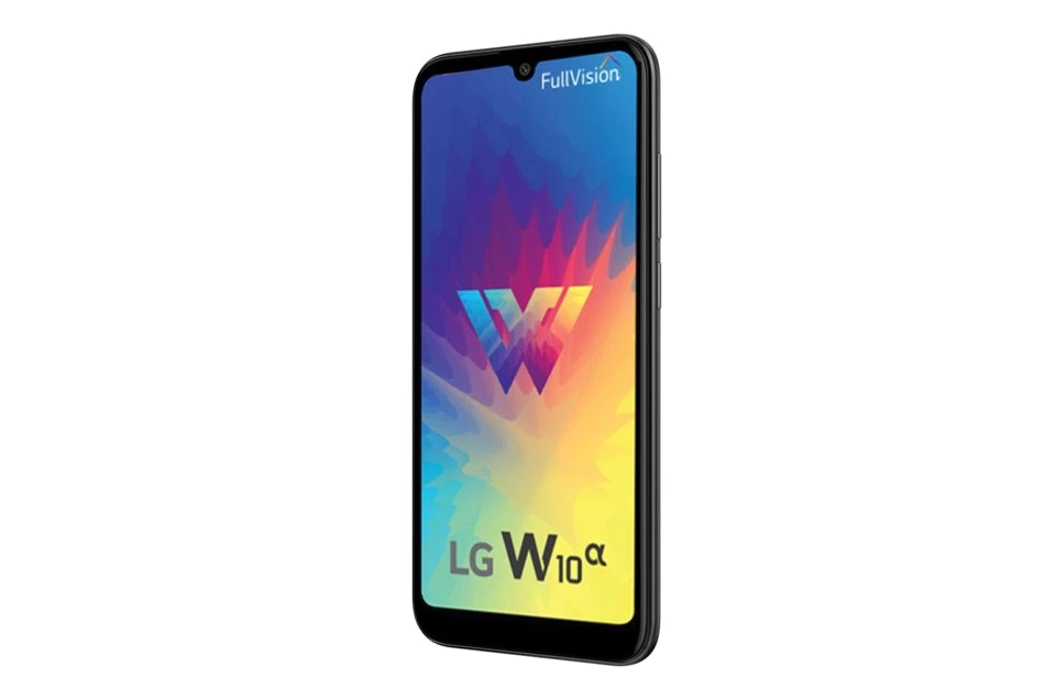 LG W10 Alpha — Vista Trasera Oficial