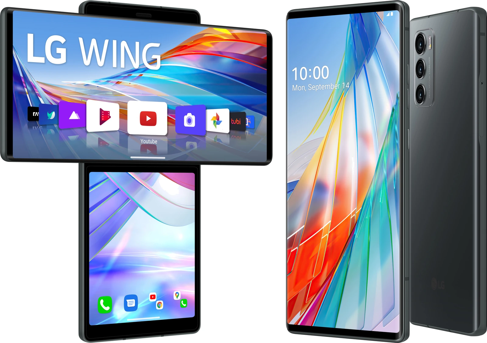 LG Wing — Vista en Perspectiva