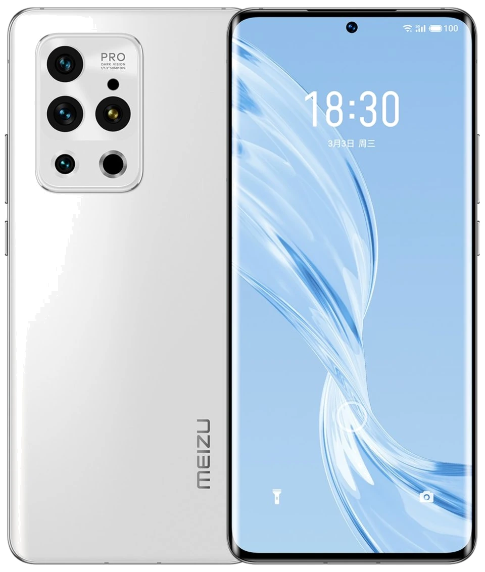 Meizu 18 Pro — Vista Trasera Oficial