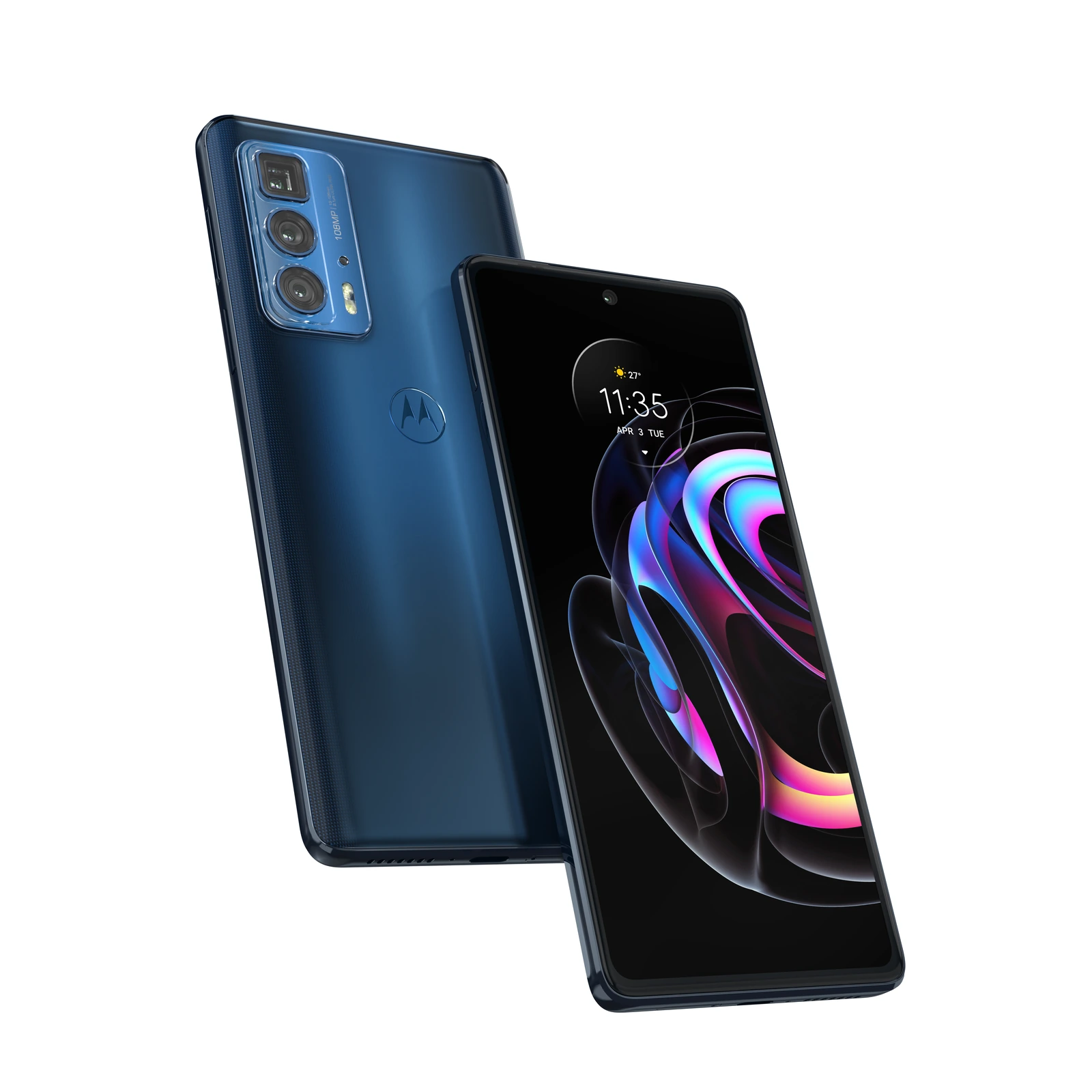 Motorola Edge 20 Pro — Vista en Perspectiva
