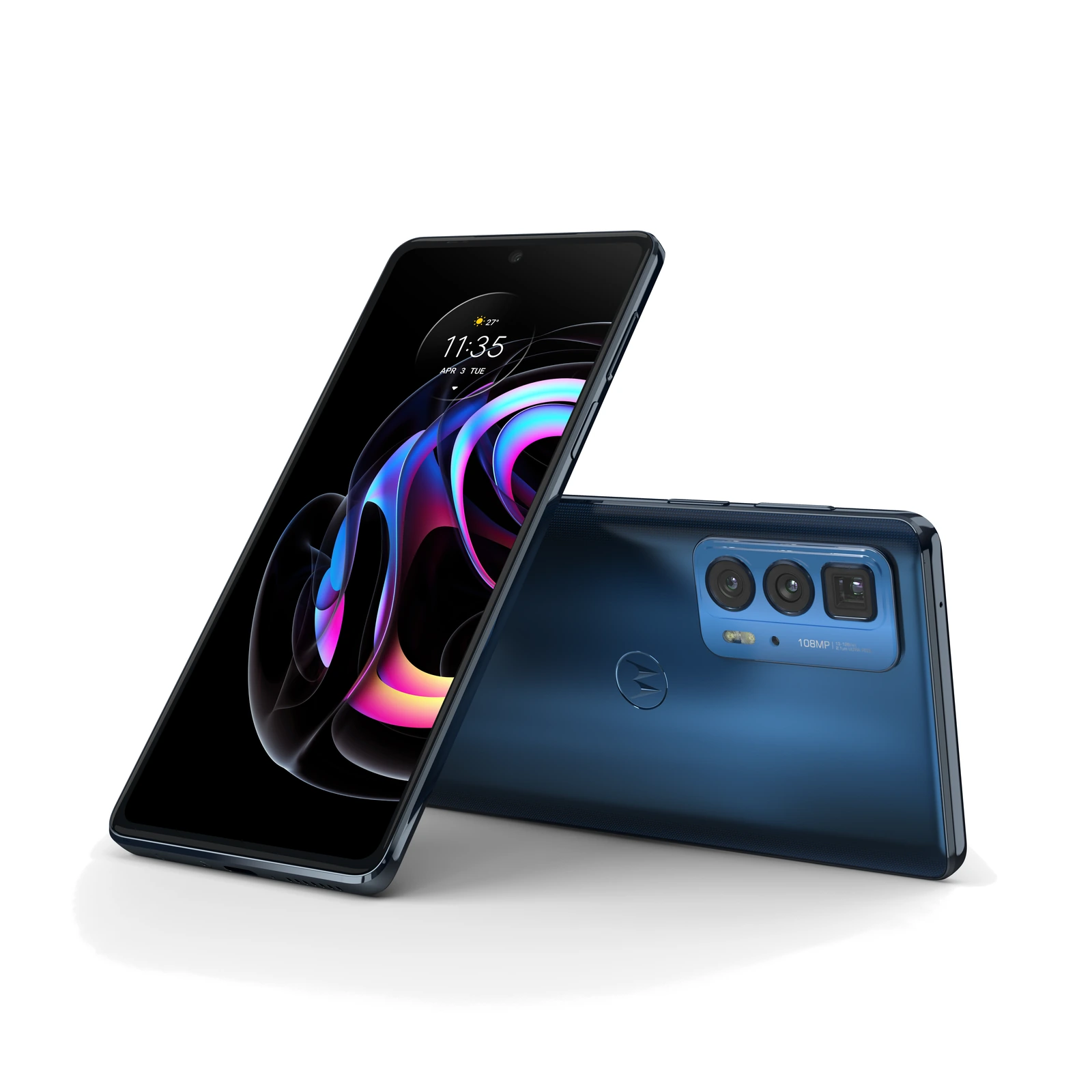 Motorola Edge 20 Pro — Vista en Perspectiva